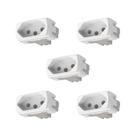 Kit 5 Módulo Tomada 20A 250V Branco S3B70350 Miluz Schneider Kit 5 Módulo Tomada 20A 250V Branco S3B70350 Miluz Schneider