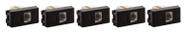 Kit 5 Modulo Tomada RJ45 (CAT.6) Preto - Tramontina Kit 5 Modulo Tomada RJ45 (CAT.6) Preto - Tramontina