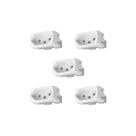 Kit 5 Módulos de Tomada 20A S401110 Branco Lunare Up Schneider