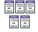 Kit 5 Molduras A6 Quadros 10x15 Fotos Porta Retrato Poster Kit 5 Molduras A6 Quadros 10x15 Fotos Porta Retrato Poster