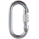 Kit 5 Mosquetão oval 23 Kn em aço galvanizado para pontos de ancoragem Kit 5 Mosquetão oval 23 Kn em aço galvanizado para pontos de ancoragem