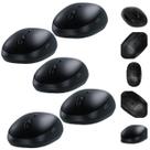 Kit 5 Mouse Sem Fio MSI 100 Intelbras Preto 2.4GHz Ajuste DPI Silencioso NF Empresa
