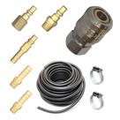 Kit 5 mts Mangueira 5/16 para Compressor + Engate Rápido