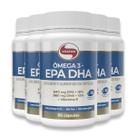 Kit 5 Ômega 3 EPA DHA Vitafor 60 Cápsulas