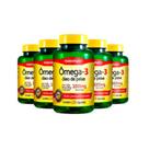 Kit 5 Ômega 3 Óleo de Peixe 120 Cápsulas - Maxinutri