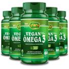 Kit 5 Ômega 3 Vegetal Unilife 60 Cápsulas