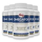 Kit 5 Omegafor Plus Vitafor 120 Cápsulas