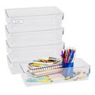 KIt 5 Organizador Caixa Guarda Multiuso Geladeira Armário KIt 5 Organizador Caixa Guarda Multiuso Geladeira Armário