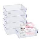 Kit 5 Organizador De Guarda Roupa Closet Gavetas Roupas Intimas