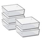 Kit 5 Organizador Multiuso Modular Gavetas Porta Maquiagem Kit 5 Organizador Multiuso Modular Gavetas Porta Maquiagem