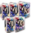 Kit 5 Organizadores Multiuso Brinquedos Bloco Montar Bonecas Carrinhos Pelúcia Arrumação Casa Quarto Infantil - TAM XG