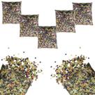 Kit 5 Pacotes Confete Colorido Carnaval Folia