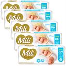 KIT 5 Pacotes Fralda Mili Love & Care Jumbo 12h Dia e Noite