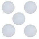 Kit 5 Painéis Plafon de Embutir Modaza Polipropileno Redondo 24W, Branco 6500K Kit 5 Painéis Plafon de Embutir Modaza Polipropileno Redondo 24W, Branco 6500K