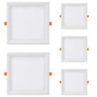 Kit 5 Painel De Led Quadrado Embutir Recuado 12w Bivolt Taschibra 6500k Frio Kit 5 Painel De Led Quadrado Embutir Recuado 12w Bivolt Taschibra 6500k Frio