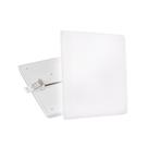 Kit 5 Painel LED Frameless Embutir 12W Quadrado