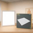 Kit 5 Painel Led Plafon 36w 6500k Branco Frio Bivolt Embutir Sobrepor Quadrado Branco Alut By Avant