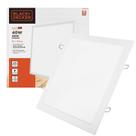 Kit 5 Painel Plafon Quadrado Embutir 62x62cm 40w Branco Frio 6500k