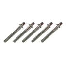 Kit 5 Parafuso Afinação De Bateria 45mm X 5mm 7/32