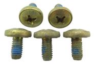 Kit 5 Parafuso Fechadura Porta Malas Monza Kadett Original