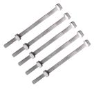 Kit 5 parafuso galv fogo poste padrao 12x250mm 1/2x10" m12