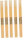 Kit 5 pares Baquetas Ponta de Madeira Vanguarda - Spanking