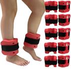 Kit 5 Pares de Caneleiras de Hidroginástica Em EVA Peso 2 à 3kg DF4031-VM Vermelho Dafoca Sports Kit 5 Pares de Caneleiras de Hidroginástica Em EVA Peso 2 à 3kg DF4031-VM Vermelho Dafoca Sports