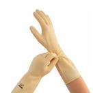 Kit 5 Pares Luva Látex Ranhurada Cano Longo Antialérgica EPI
