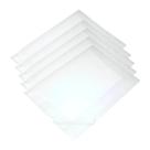 Kit 5 Pastas Plástica Escolar Transparente com Elástico Boa