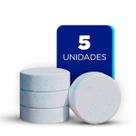 Kit 5 Pastilhas de Cloro 5 em 1 200g Para Piscinas