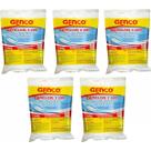 Kit 5 Pastilhas Tabletes Cloro Estabilizado Genclor T-200