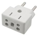 Kit 5 pcs adaptador de tomada bob esponja universal