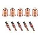 Kit 5 Pcs Bico Corte 220816 85a + 5 Pcs Eletrodo 220842 105a Consum Plasma