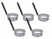 Kit 5 Pçs Modelador De Ovo Nº 10 C/ Cabo Baquelite Aal