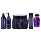 Kit 5 Peças Cabelos Coloridos Menor Desbotamento Cor Prolongada Proteção da Cor WF COLOR 3.812ml