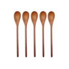 Kit 5 Peças Colher De Pau Madeira Modelos Mingau 27 Cm Kit 5 Peças Colher De Pau Madeira Modelos Mingau 27 Cm