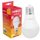 Kit 5 Peças Lâmpada Led Bulbo A60 9W 12V E27 Frio 6500K