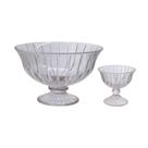 Kit 5 Peças Melina p/Sobremesa em Vidro c/Bowl 1,8L e 4 Taças 200ml