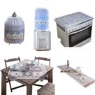 Kit 5 Peças para Decoração de Cozinha Rendada e Estampada