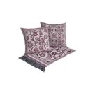 Kit 5 Peças Peseira Cama Casal King e Almofadas Cheias Grécia Jacquard
