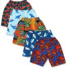 Kit 5 Peças Shorts Infantil Tactel Tamanhos 1 a 8 Verão Menino Kit 5 Peças Shorts Infantil Tactel Tamanhos 1 a 8 Verão Menino