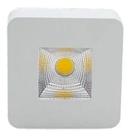 KIT 5 Peças Spot Led Sobrepor 5w Quadrado P/pergolado Sanca - OPUSLED