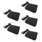 Kit 5 Pedais Sustain Rhythmic para Teclado e Piano Digital