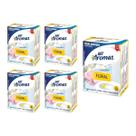 Kit 5 Pedra Sanitária Floral Mil Aromas 35g Perfumada Kit 5 Pedra Sanitária Floral Mil Aromas 35g Perfumada