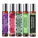 Kit 5 Perfumes Femininos Florais 10ml Spray Coleção Botânica