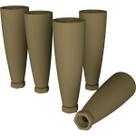 Kit 5 Pés Cônico para Cozinha Americana