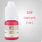 Kit 5 Pigmentos Y X Para Sobrancelhas Lip Gloss
