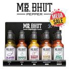 Kit 5 Pimentas Mais Fortes Do Mundo Bhut, Scoth, Jalapeño 60