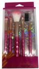 KIT 5 Pincéis De Maquiagem Beaut Para Sombra Cílios Sobrancelha Maquiagem Beauty - New Concept Brush