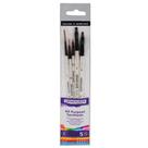 Kit 5 Pincéis Graduate Daler Rowney Detalhes Sintéticos 212550003 Kit 5 Pincéis Graduate Daler Rowney Detalhes Sintéticos 212550003